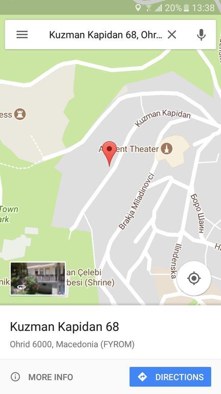 אוהריד Apartments Sonja מראה חיצוני תמונה